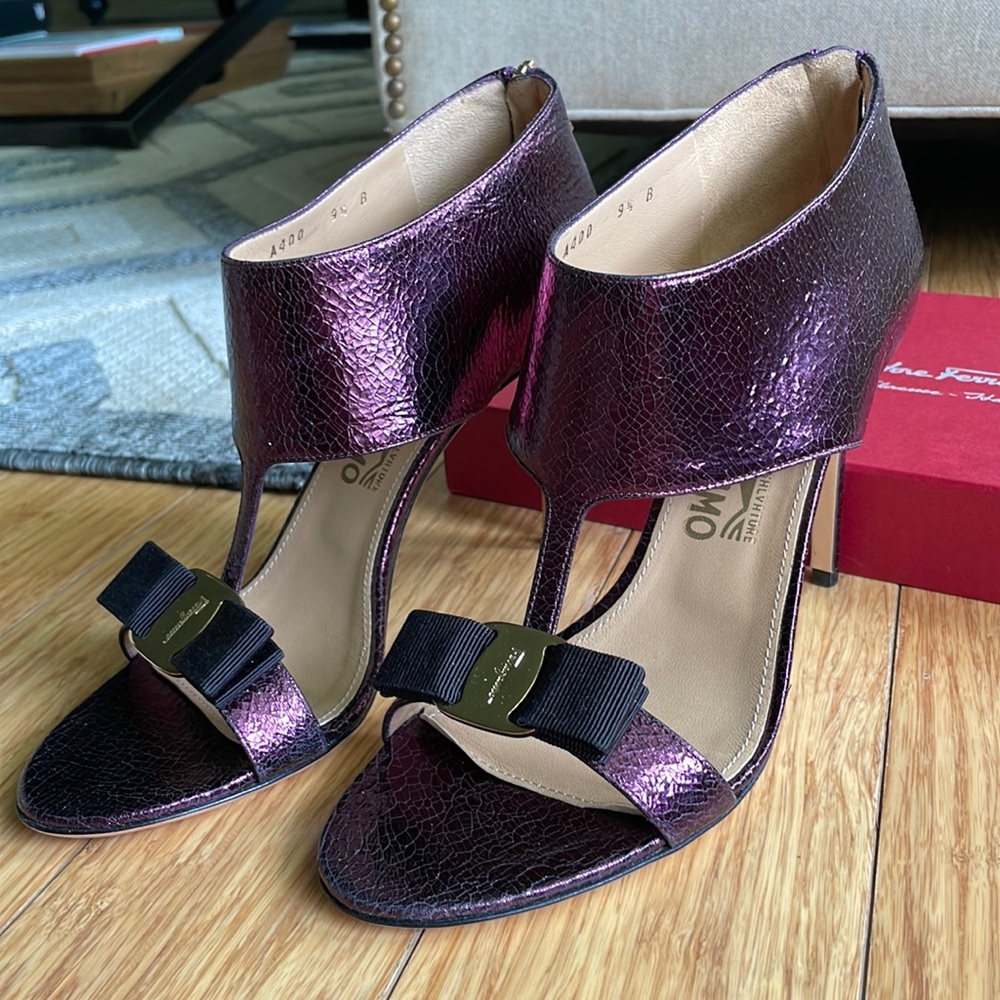 Ferragamo Pellas Heels in size 9 1/2